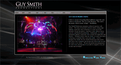 Desktop Screenshot of guysmithproductions.com